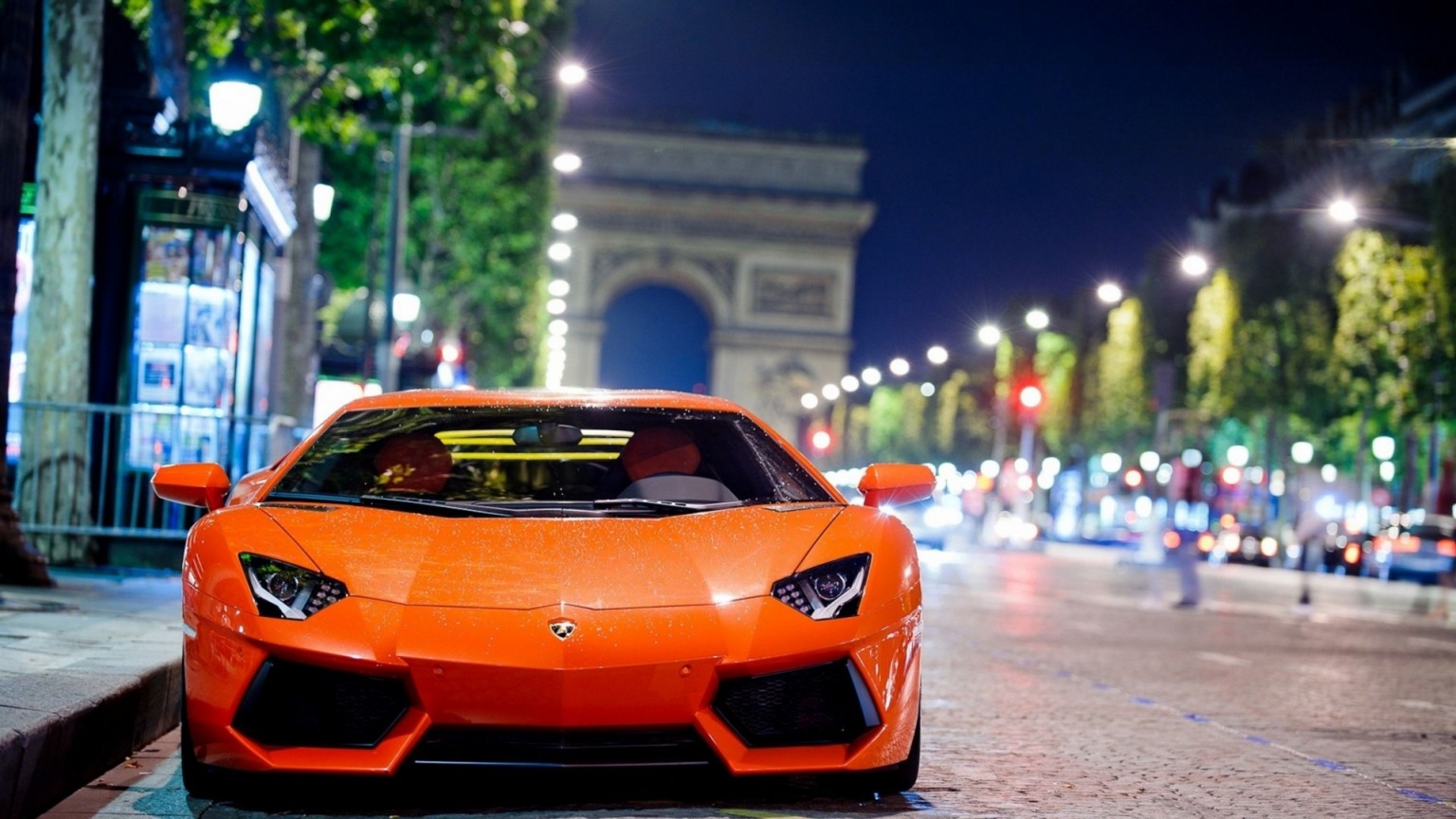 Orange Lambo